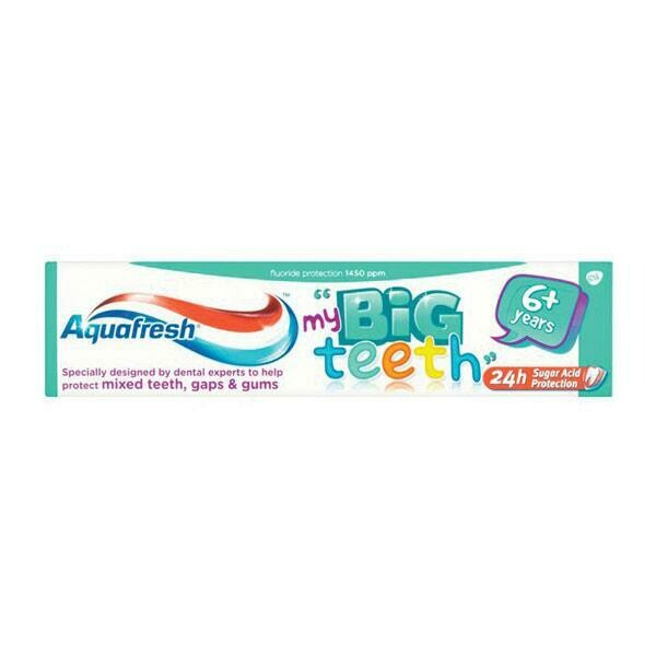 AQUAFRESH KIDS BIG TEETH TOOTHPASTE 6+ 50ml
