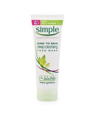 SIMPLE DEEP CLEANSING FACIAL MASK 75ml