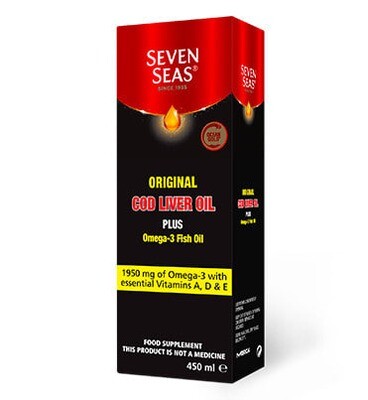 SEVEN SEAS COD LIVER OIL 450ml