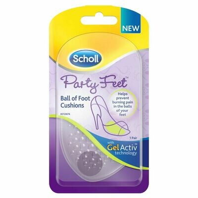 SCHOLL PARTY FEET BALL OF FOOT CUSHIONS