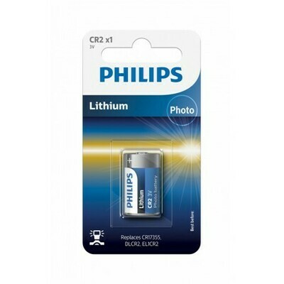PHILIPS LITHIUM CR2 BATTERY