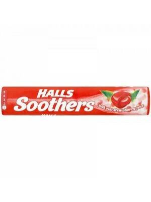 HALLS SOOTHERS STRAWBERRY