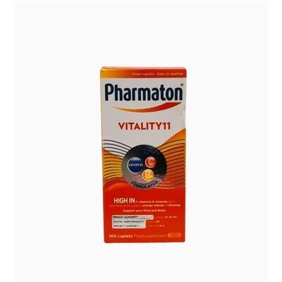 Pharmaton Vitality 11 Capsules 100 Pack