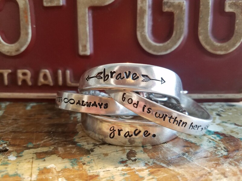 Spoon End Bangle Bracelet