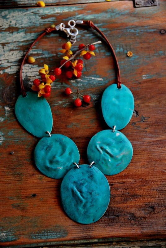 Spoon Bib Necklace