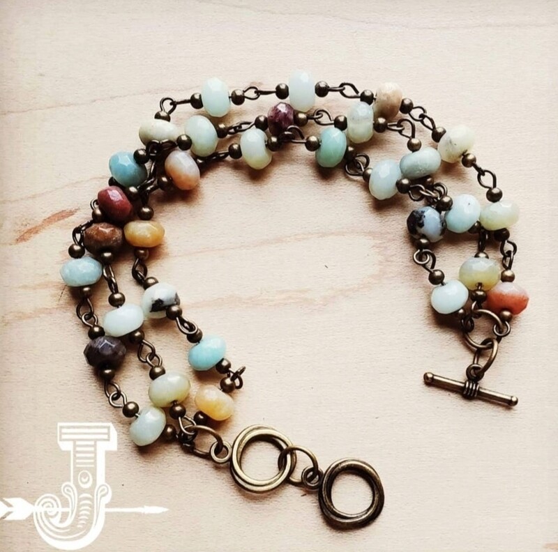 Amazonite 3 Strand