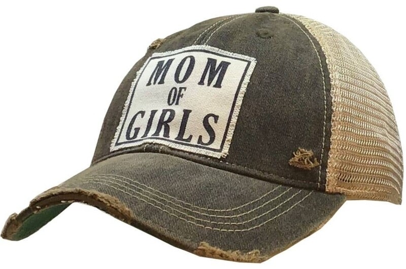 Mom Of Girls Cap