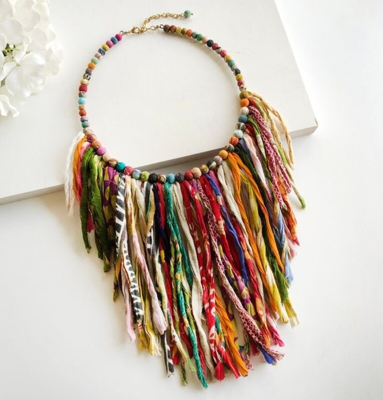 Fringe Collar Necklace