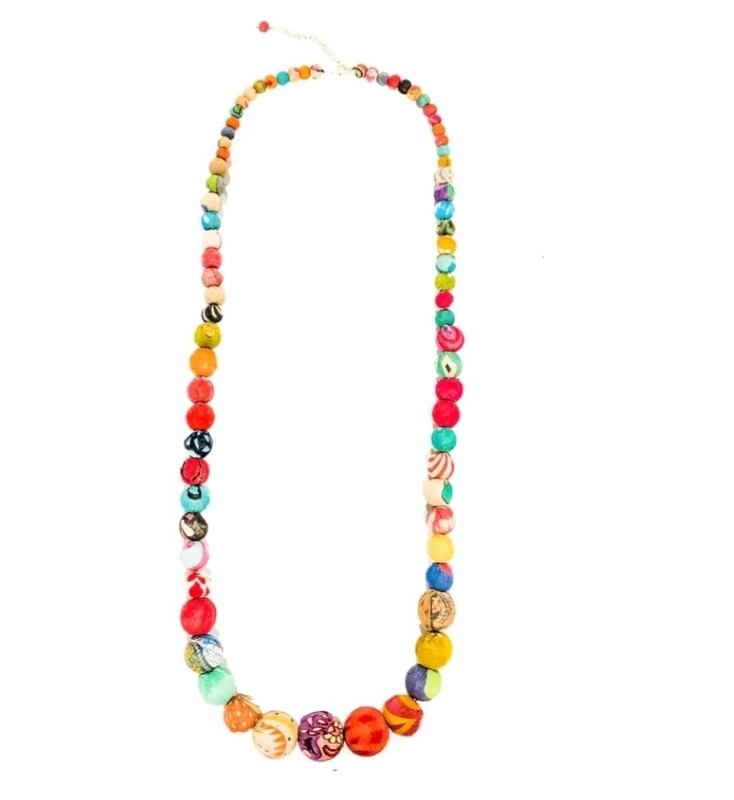 Kantha Kali Necklace