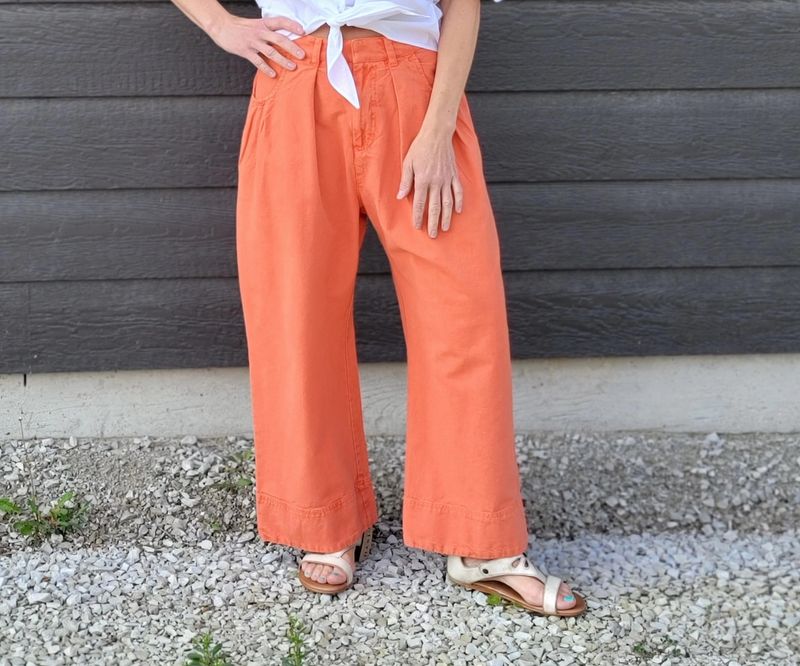 Free People Sweet Talk Chino / Red Mango