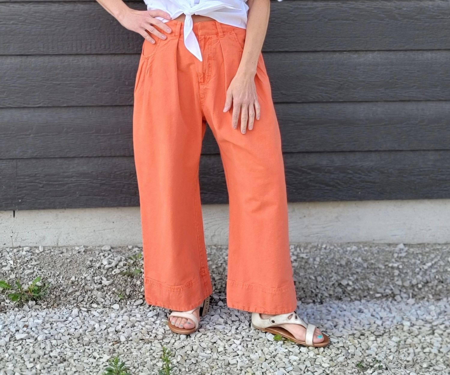 Free People Sweet Talk Chino / Red Mango