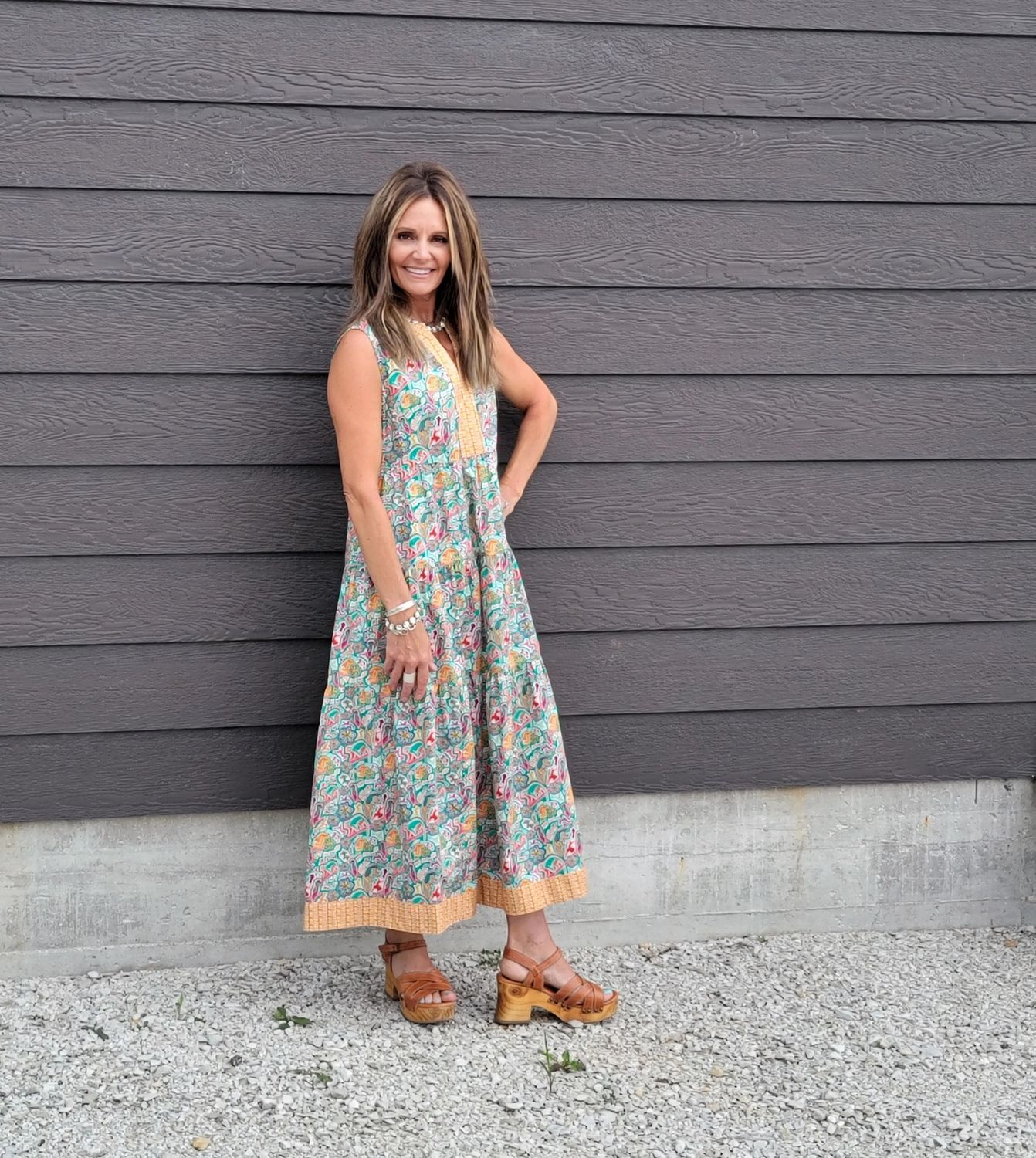 Ivy Jane Jungle Fever Dress Jade
