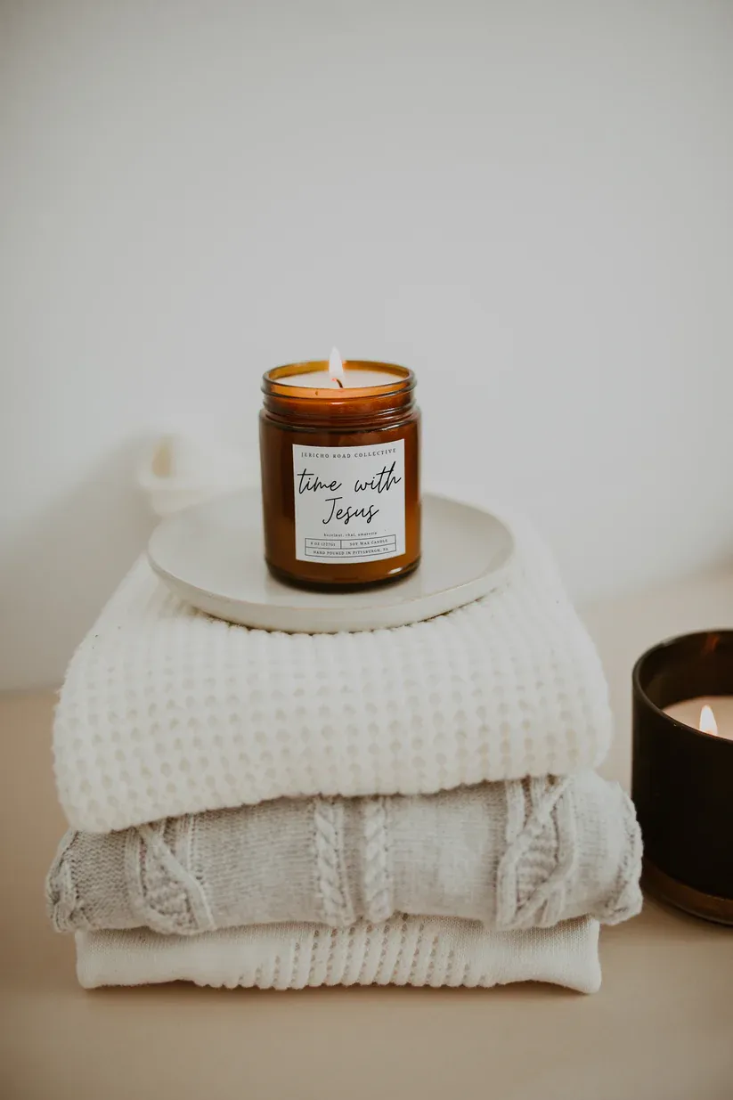 Time With Jesus Candle
