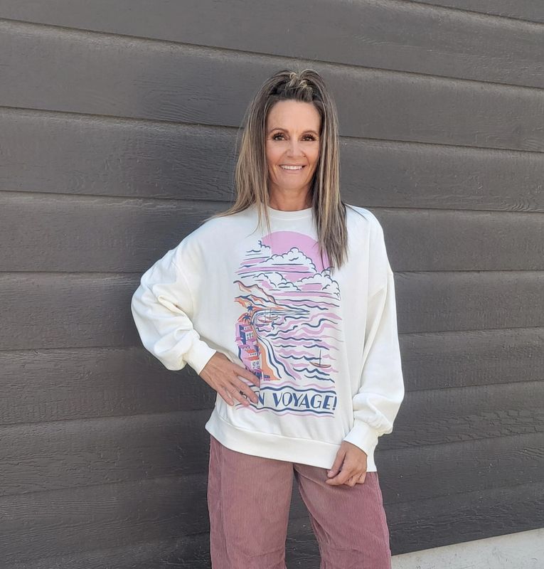 Z Supply Bon Voyage Sunday Sweatshirt