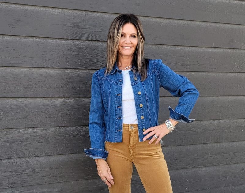 Kut Shaya Crop Jacket