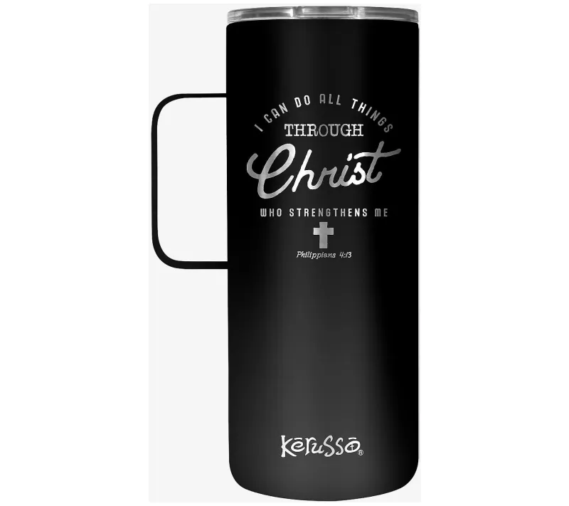 Kerusso 22oz Stainless Steel Mug I Can Do All Things