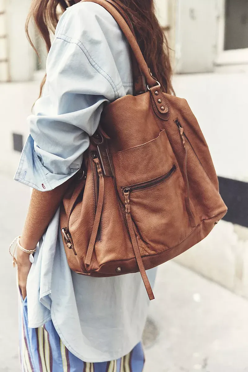 WTF Emerson Tote SADDLE