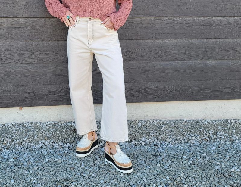 Free People Deep Trance Dropped Khaki