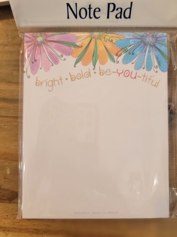 Note Pad Bright Bold