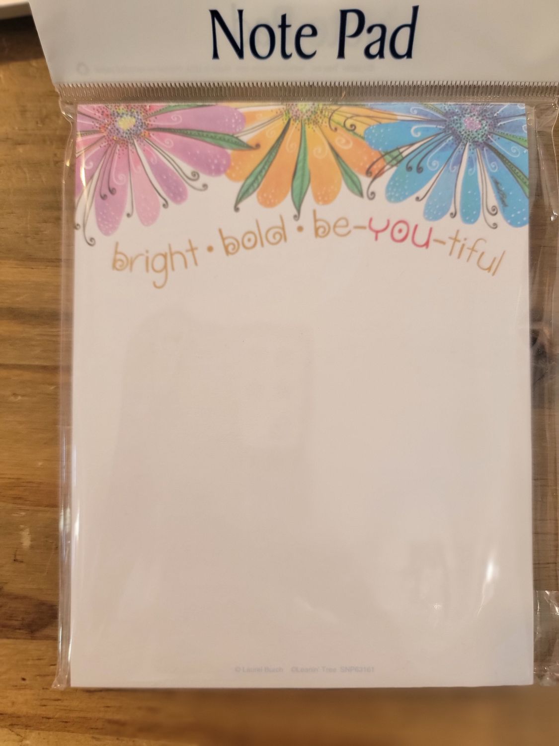 Note Pad Bright Bold