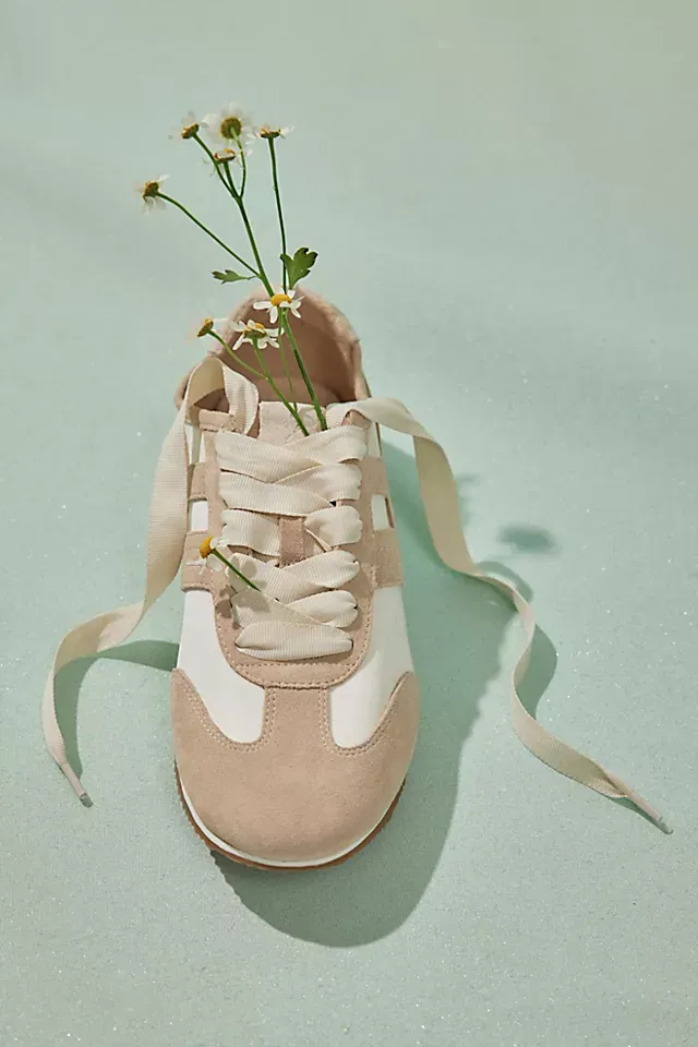 Free People Aces Tennis Shoe Chalk/ Desert Sand