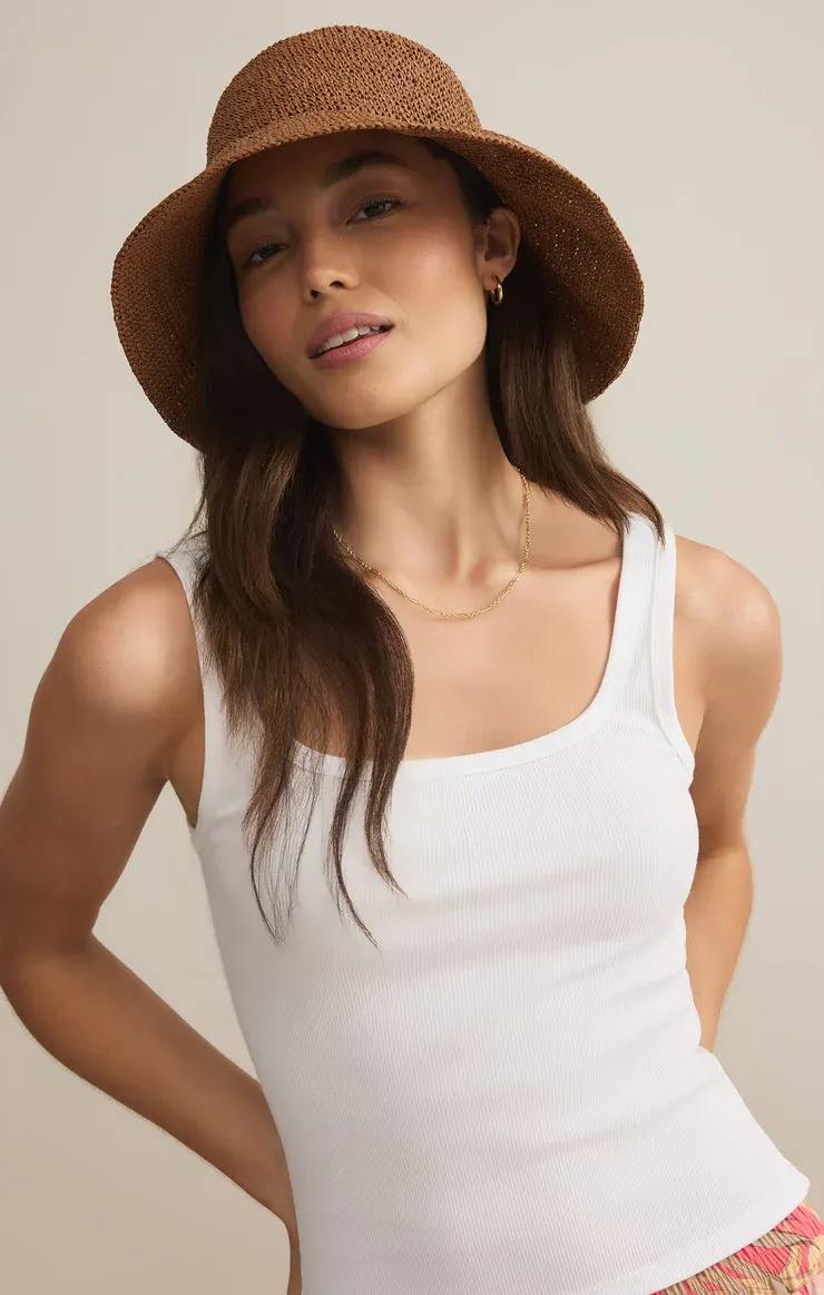 Z Supply Mira Straw Bucket Hat