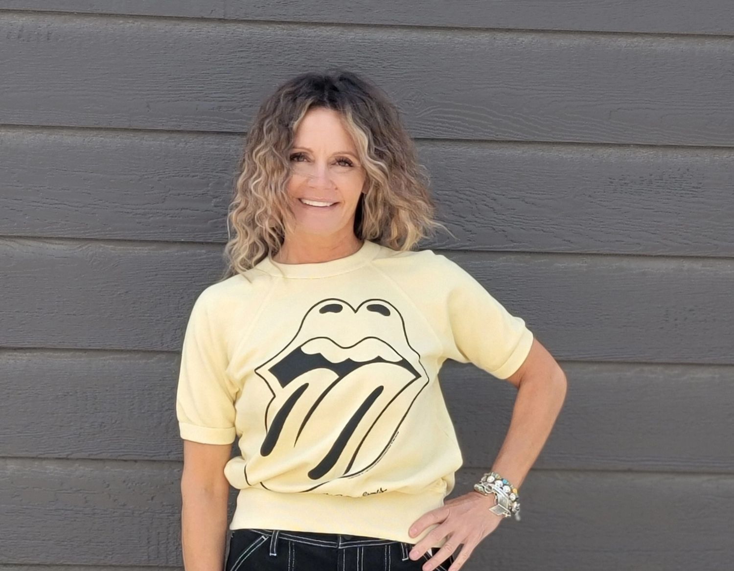 People Of Leisure Rolling Stones Ivory Raglan