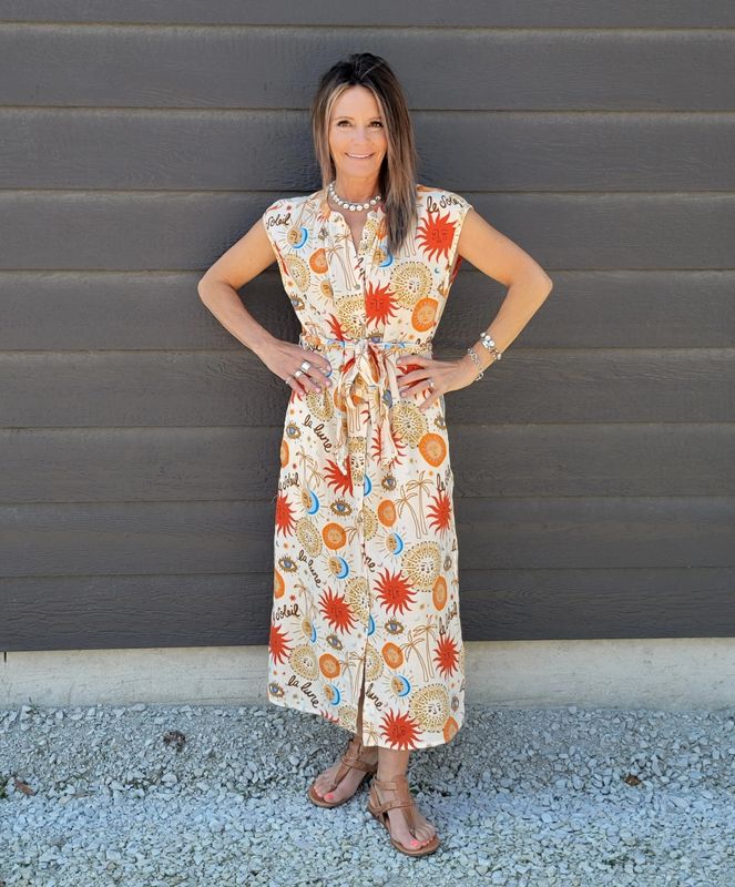 Ivy Jane Sunny Days Dress Cream