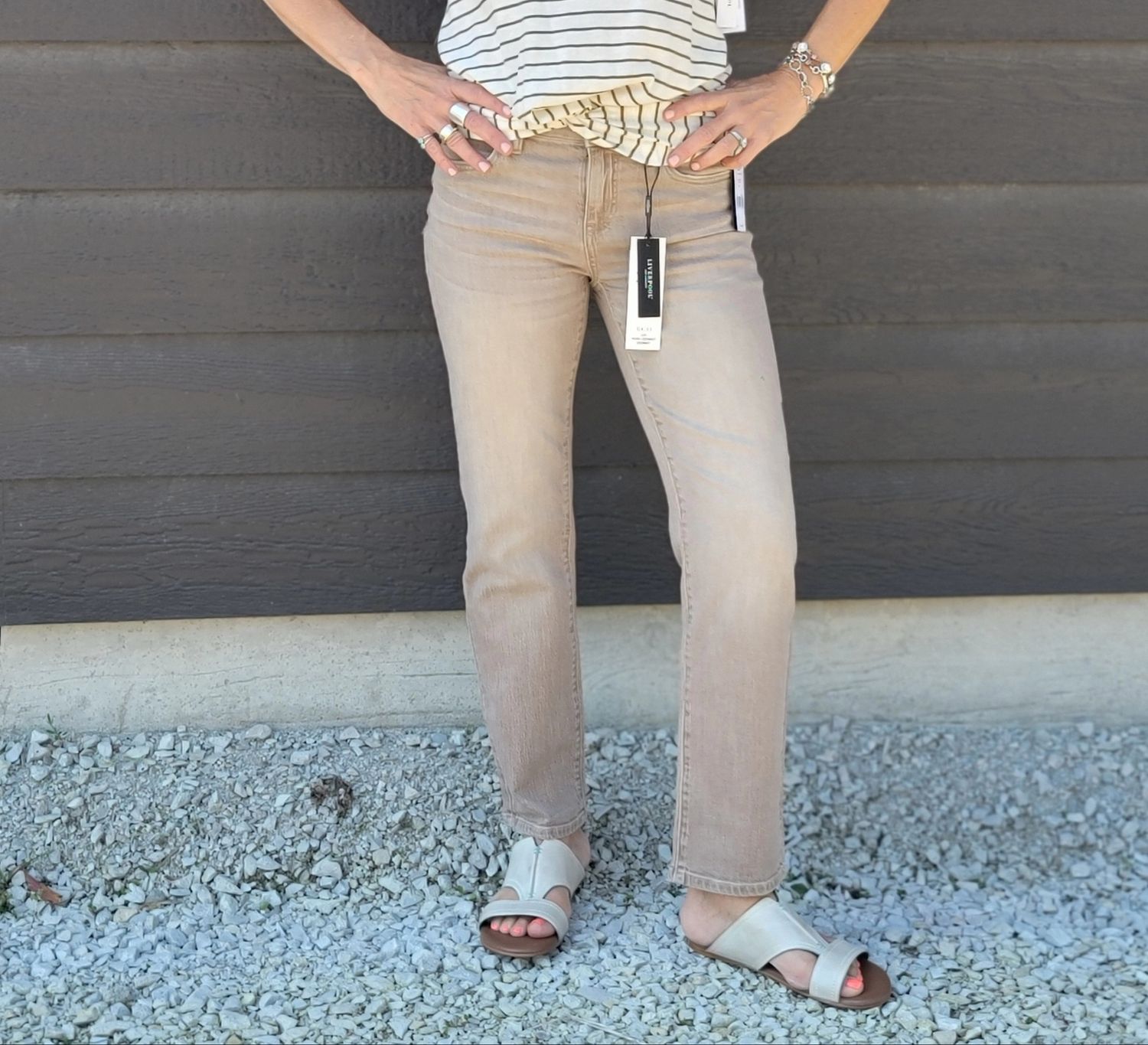 Liverpool Non Skinny -skinny V. Khaki
