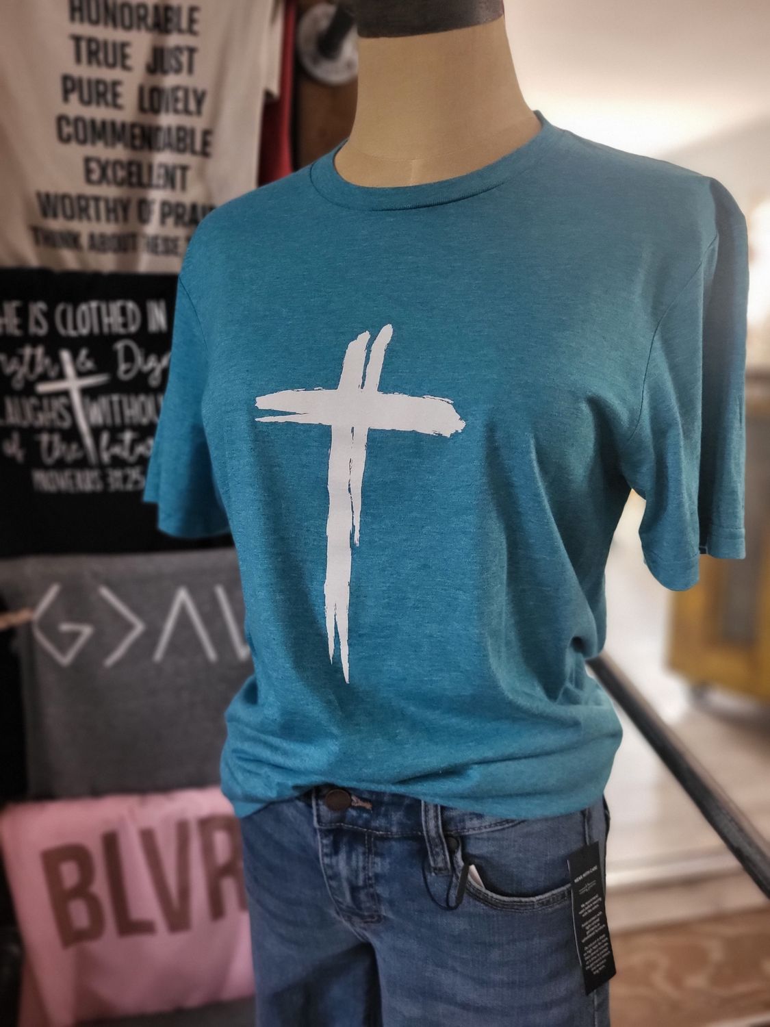 Jesus Has My Back Tee