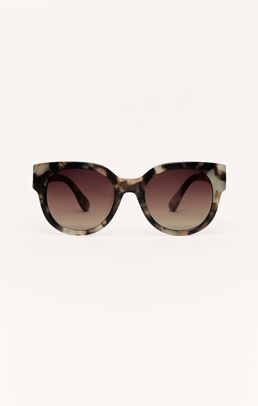 Z Supply Lunch Date Marbled Tort-Bronze Polarized