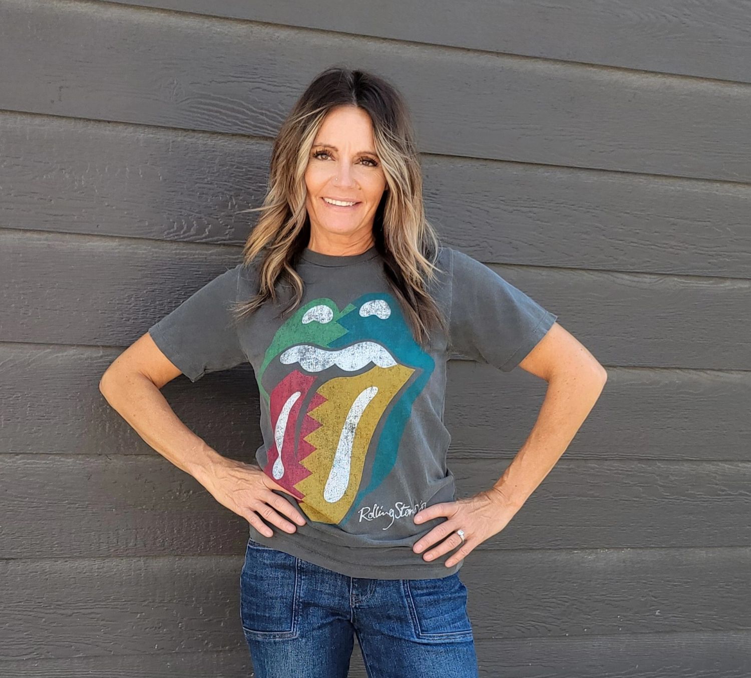 Rolling Stones Sacramento Vintage Tee