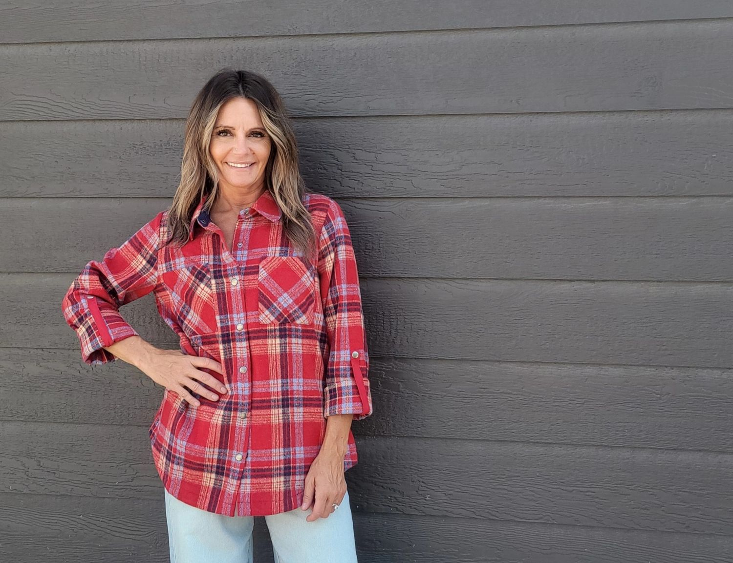 Mystree Red Flannel