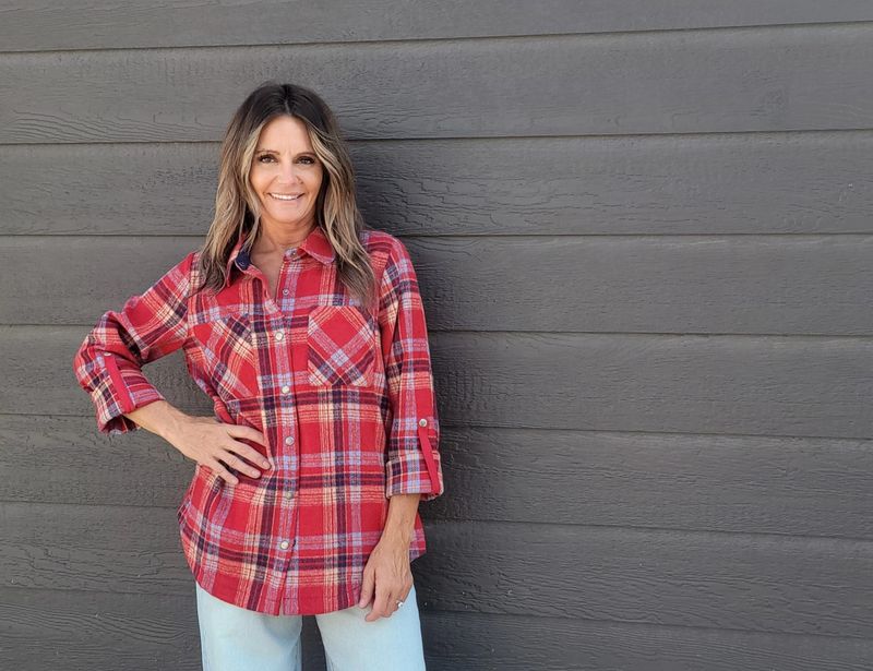 Mystree Red Flannel