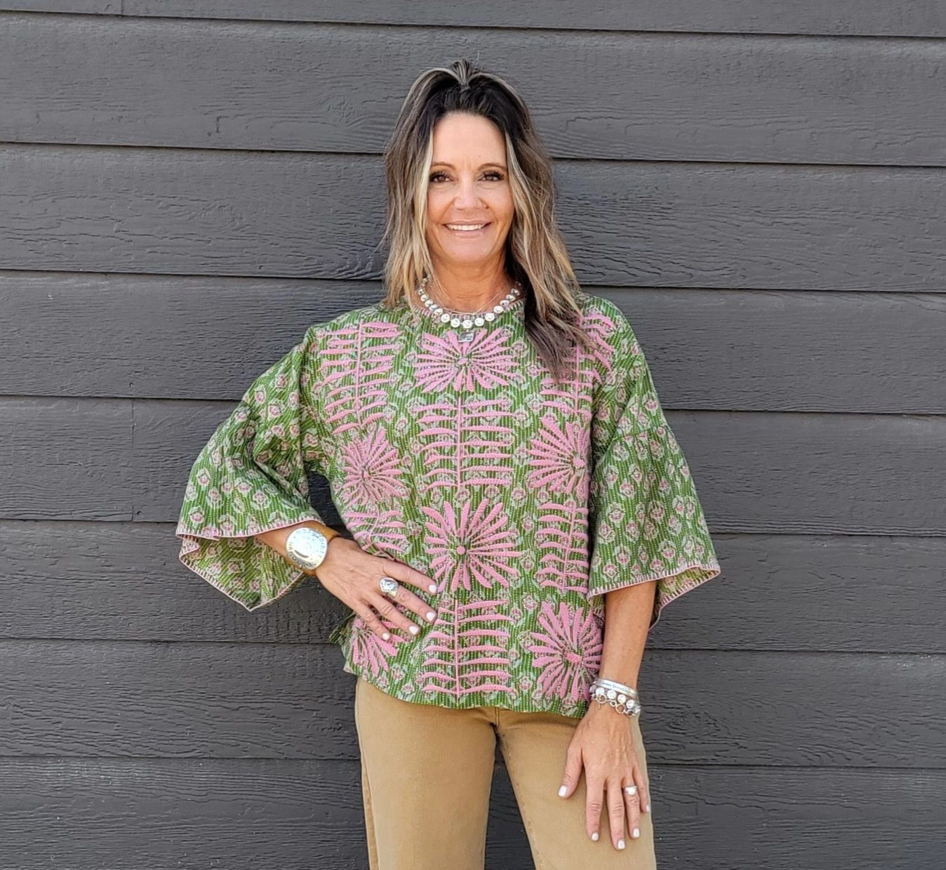 Ivy Jane/ Sister Mary Elena Green Top