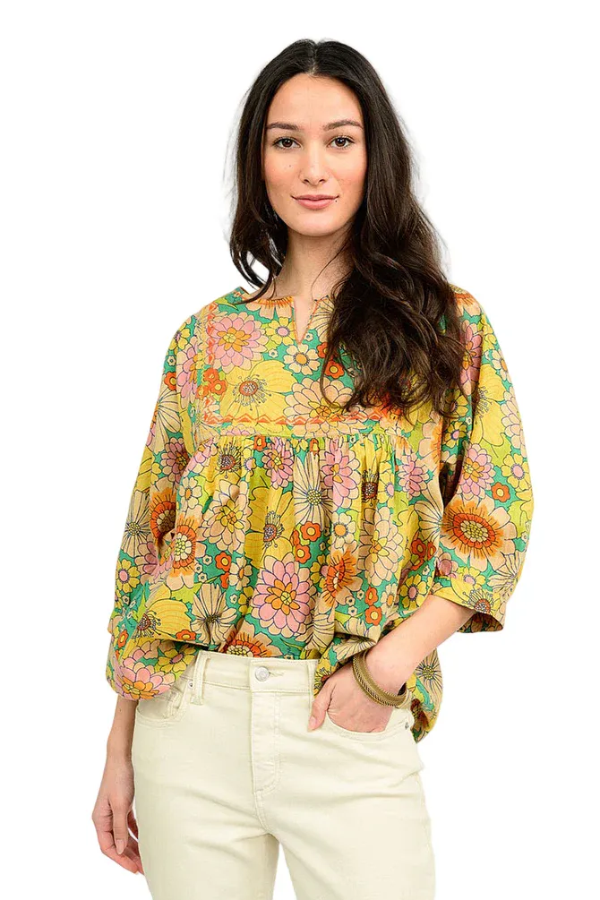 Ivy Jane Daisy Popover Top