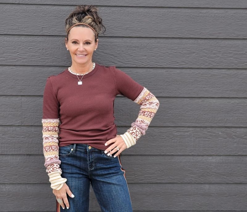 Free People All In Cuff Chocolate Combo