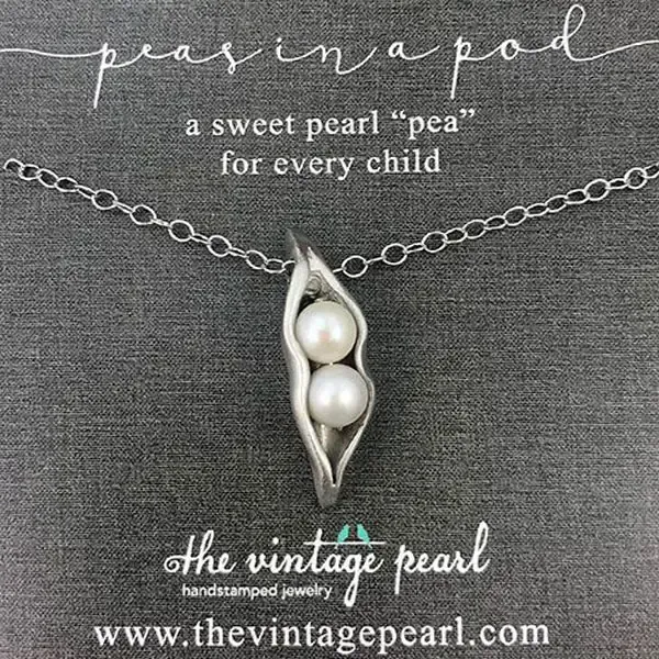 2 Peas In A Pod Necklace