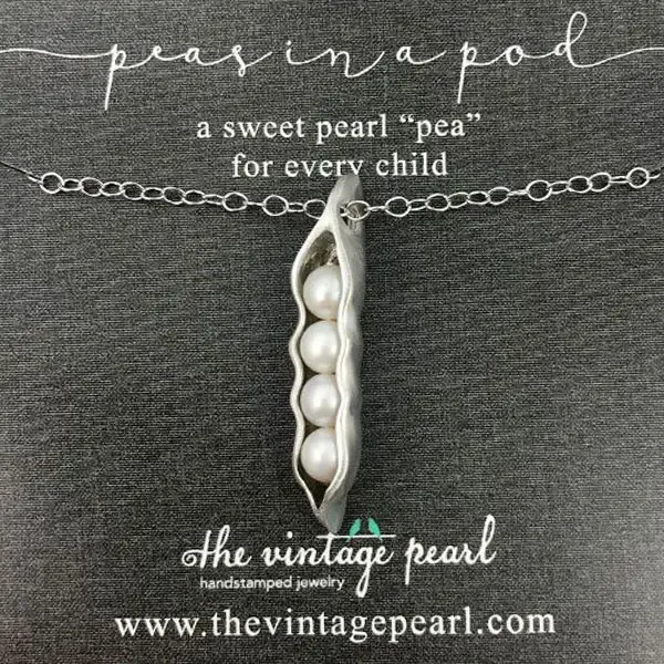 4 Peas In A Pod Necklace