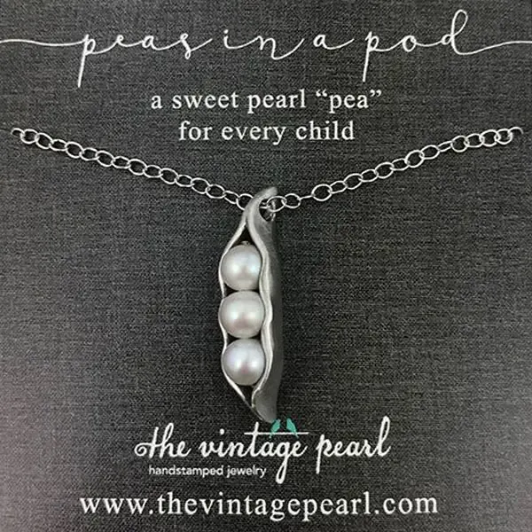 3 Peas In A Pod Necklace