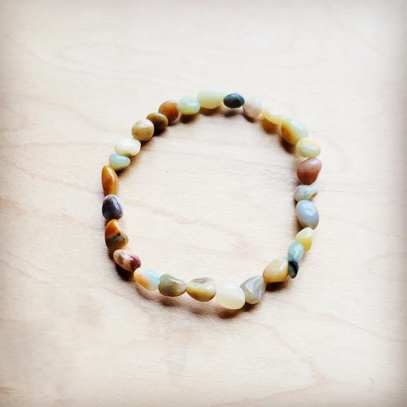 Amazonite Beaded Stretch Bracelet Amazonite Beaded Stretch Bracelet