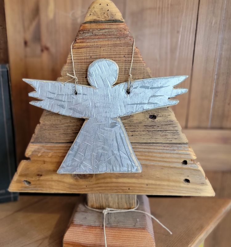 Silver Angel Topper