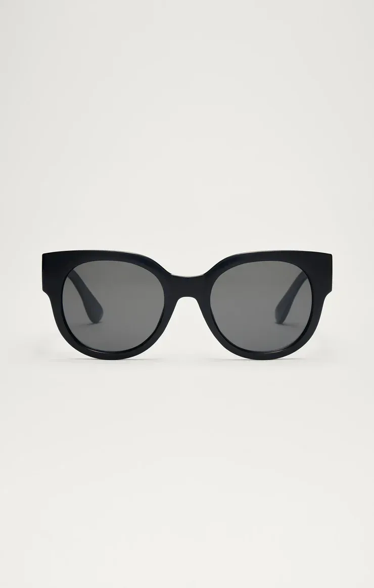 Lunch Date Polished Black Grey Polarized Lunch Date Polished Black Grey Polarized