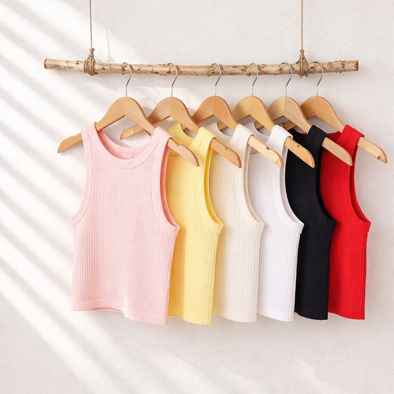 Nikibiki Wide Ribbed Tank Top Nikibiki Wide Ribbed Tank Top