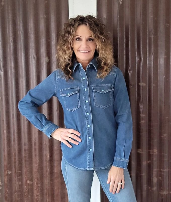 Liverpool Western Slim Shirt Wilder Liverpool Western Slim Shirt Wilder