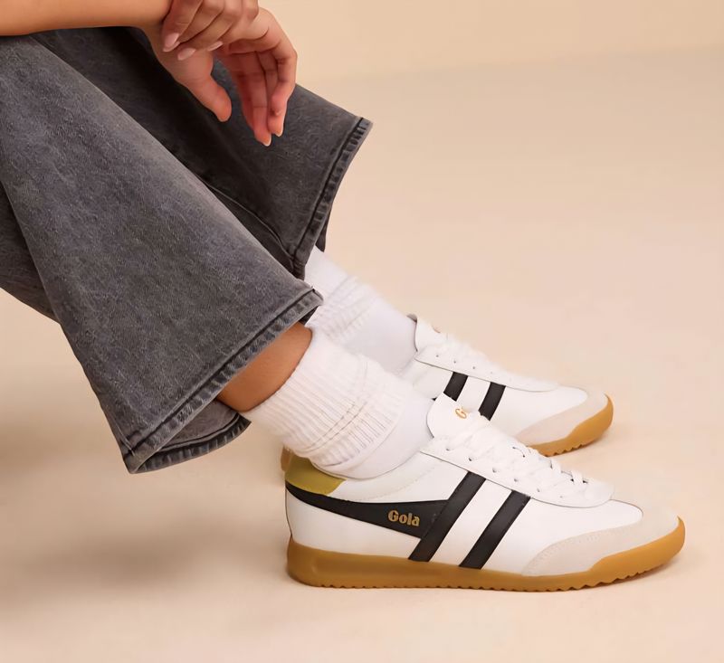 Gola Torpedo Off White/Black/Gold