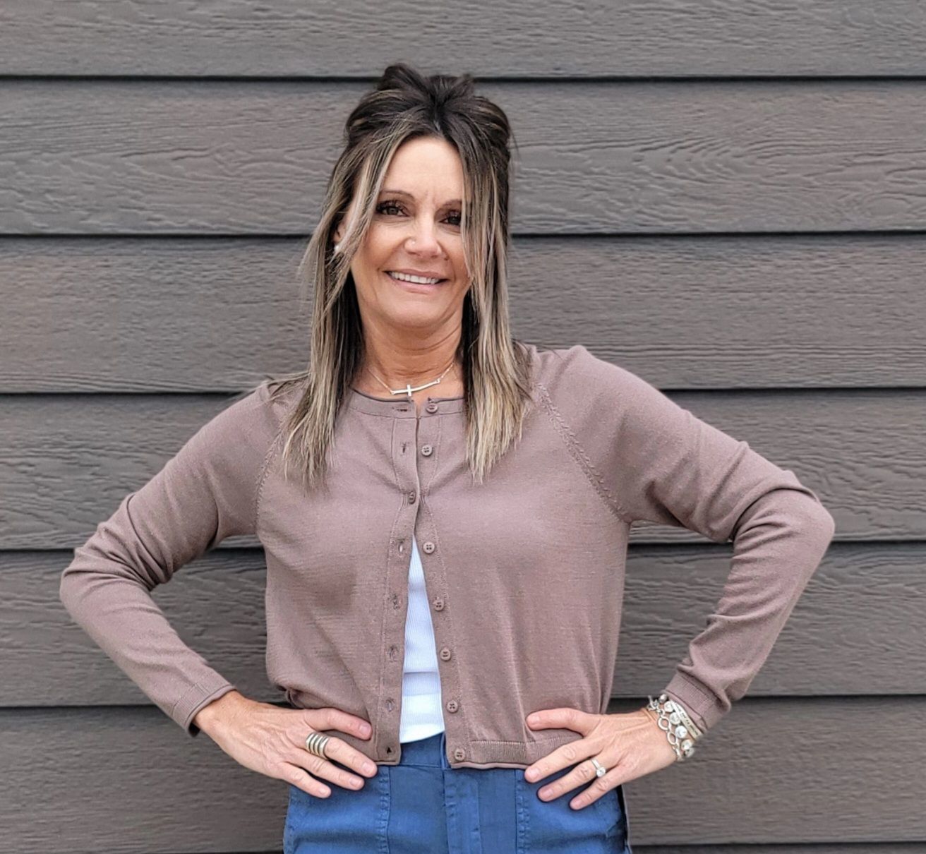 Z Supply The Perfect Layer Cardigan Taupe