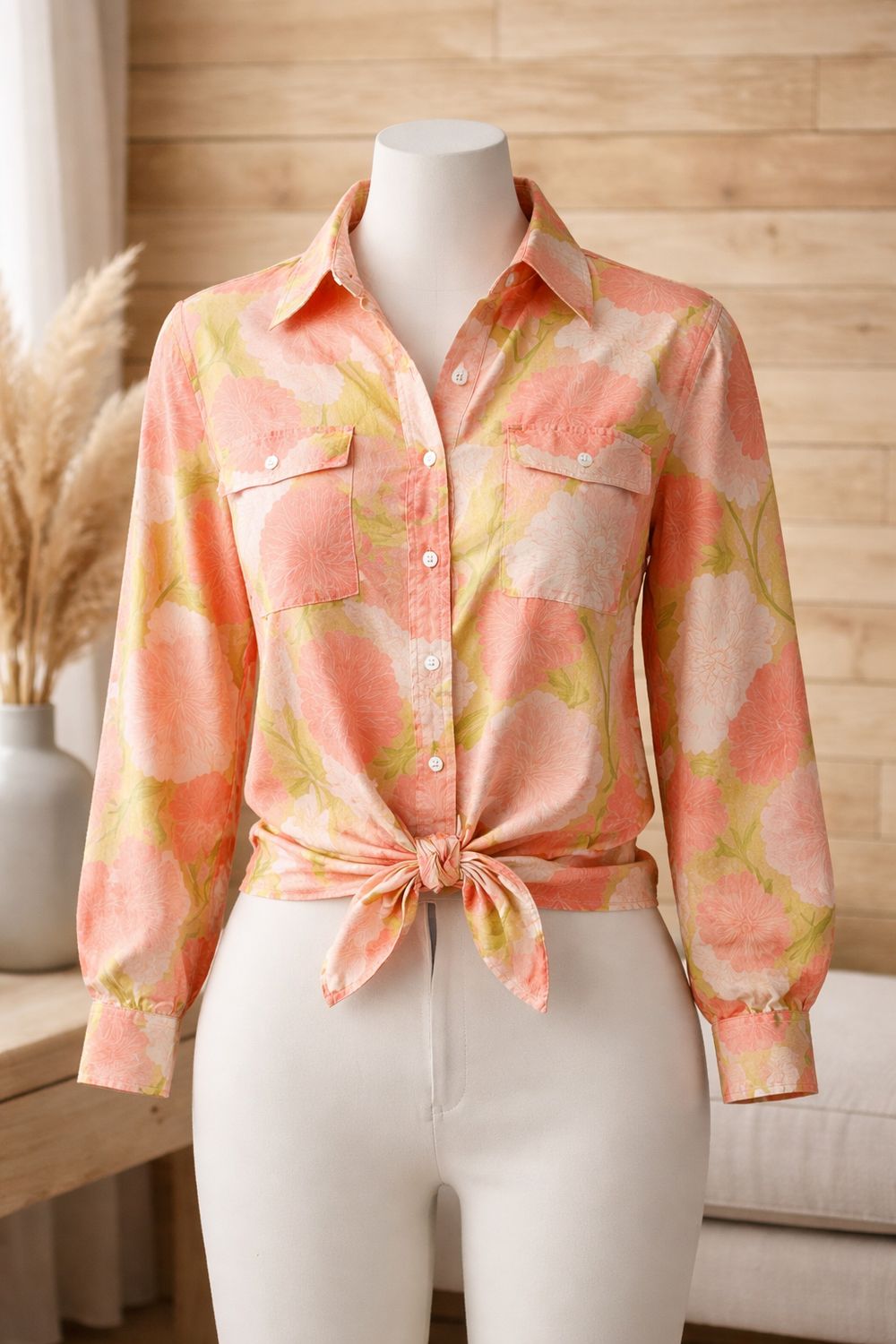 Ivy Jane Blooms A Plenty Top Coral Ivy Jane Blooms A Plenty Top Coral