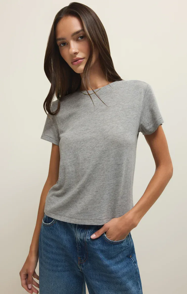 Z Supply Tourist Tee Grey Z Supply Tourist Tee Grey