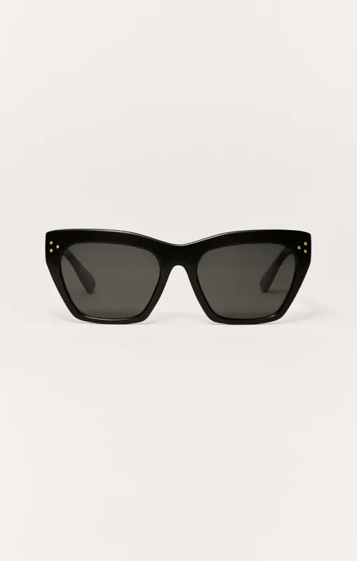 Z Supply Park Ave Polished Black Grey Z Supply Park Ave Polished Black Grey